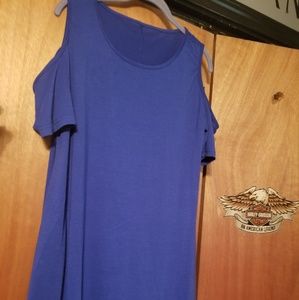 Cold shoulder dress